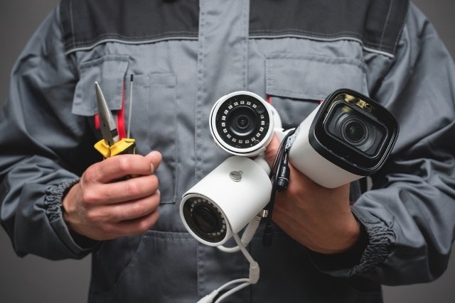 câmeras de segurança, câmera 4K, visão noturna colorida, PoE, Wi-Fi 6, NVR 01