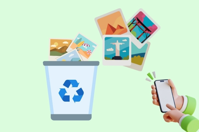 recuperar as fotos apagadas